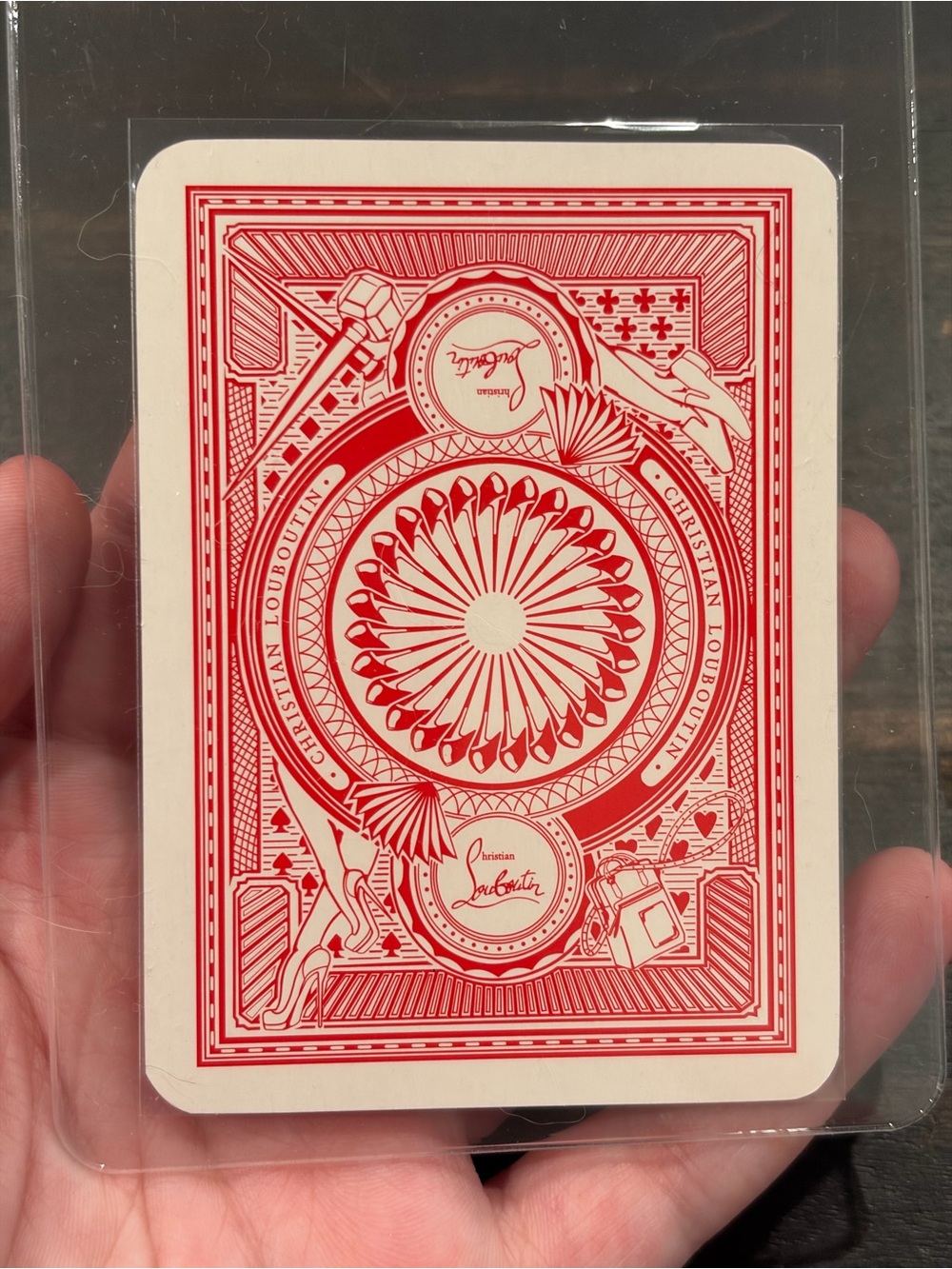 Christian Louboutin Playing Card - 10 of Diamonds